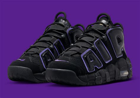 nike air schwarz lila|nike air more uptempo.